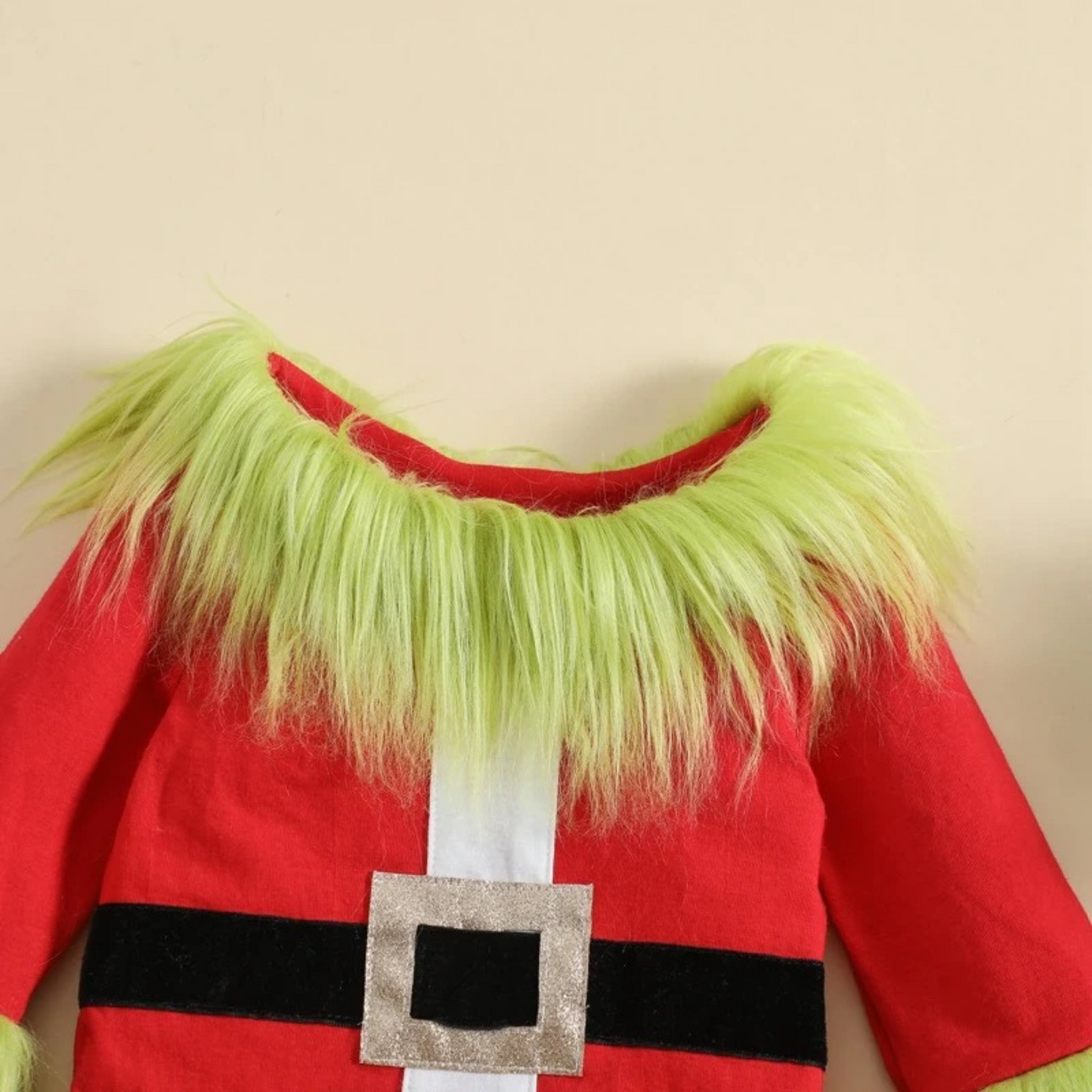 The Baby Who Stole Christmas- Grinchmas- Boy Christmas Costume- Funny Boy Christmas Outfit- Green and Red Santa Outfit