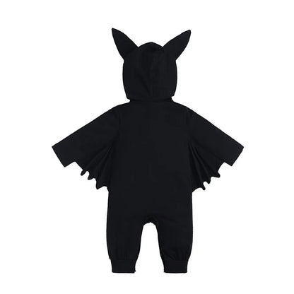 Baby Bat Onesie with Wings and Hood