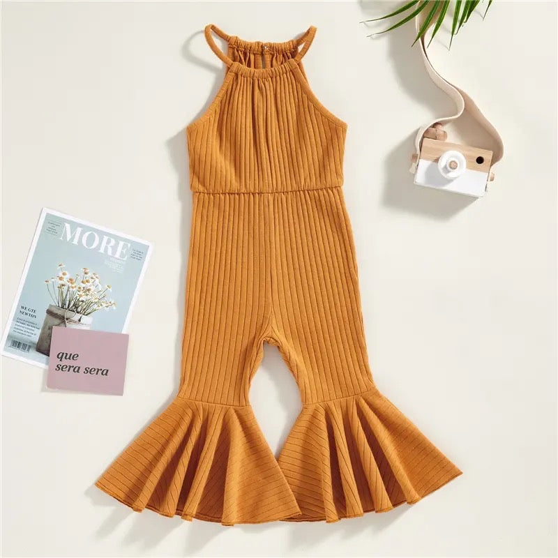 Bell Bottom Romper Summer Girls Clothes