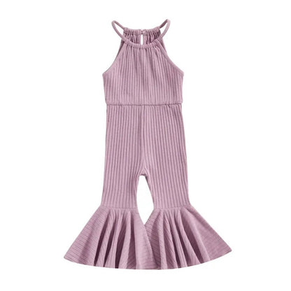 Bell Bottom Romper Summer Girls Clothes