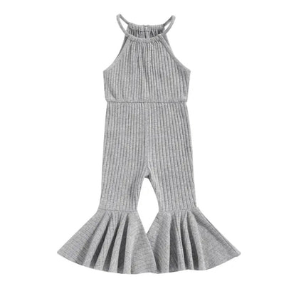 Bell Bottom Romper Summer Girls Clothes