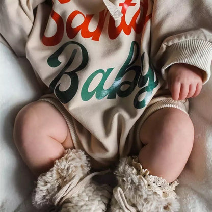 Santa Baby Beige Tone Neutral Onesie