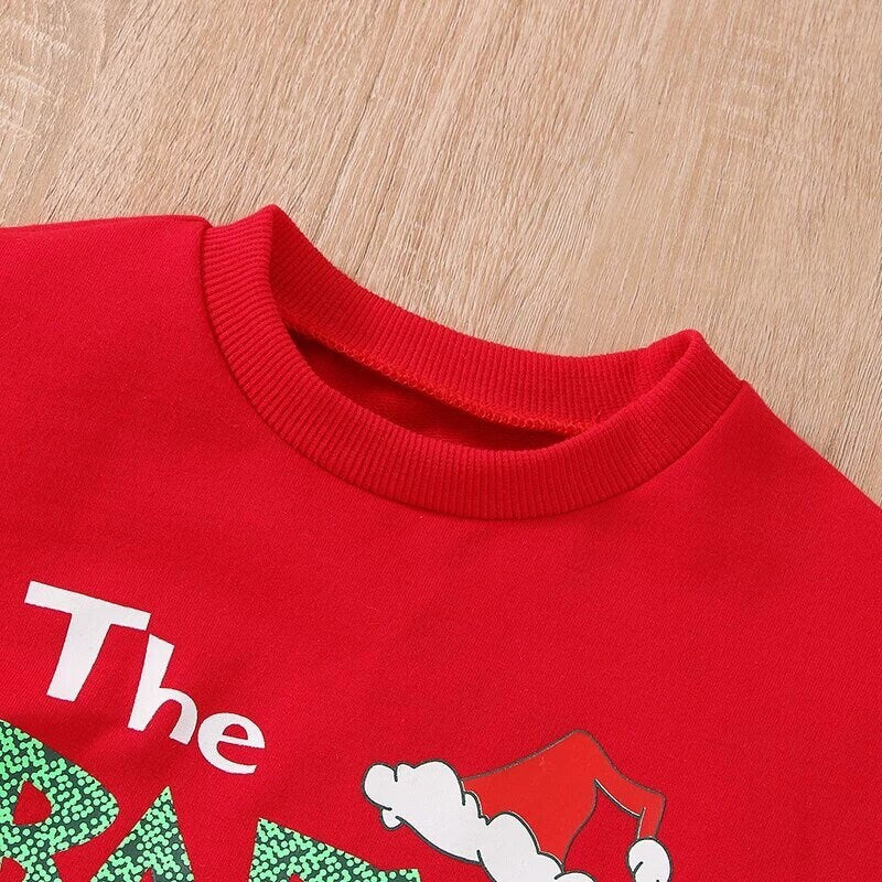 The Baby Who Stole Christmas Onesie Grinch Style