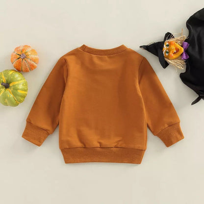 Pumpkin Patch Handpicked and Farm fresh Pullover Sweatshirt for Baby or Toddler Boy or Girl Long Sleeve Onesie