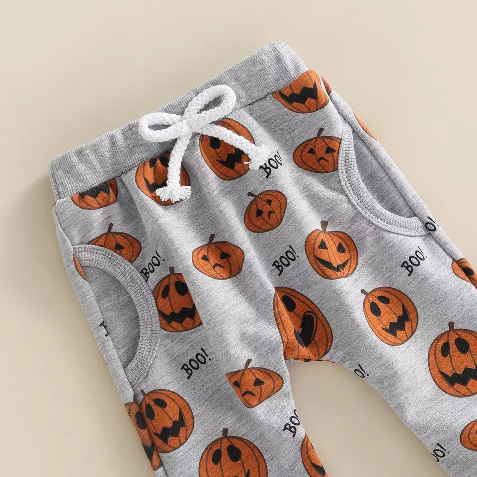 Halloween Pumpkin Pajamas Set for Babies and Toddlers Everbee Loved