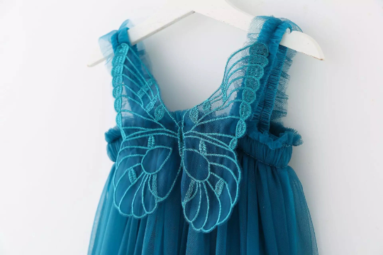 Butterfly Wing Dress, Angel Wing Dress, Fairy Dress for Babies and Toddlers